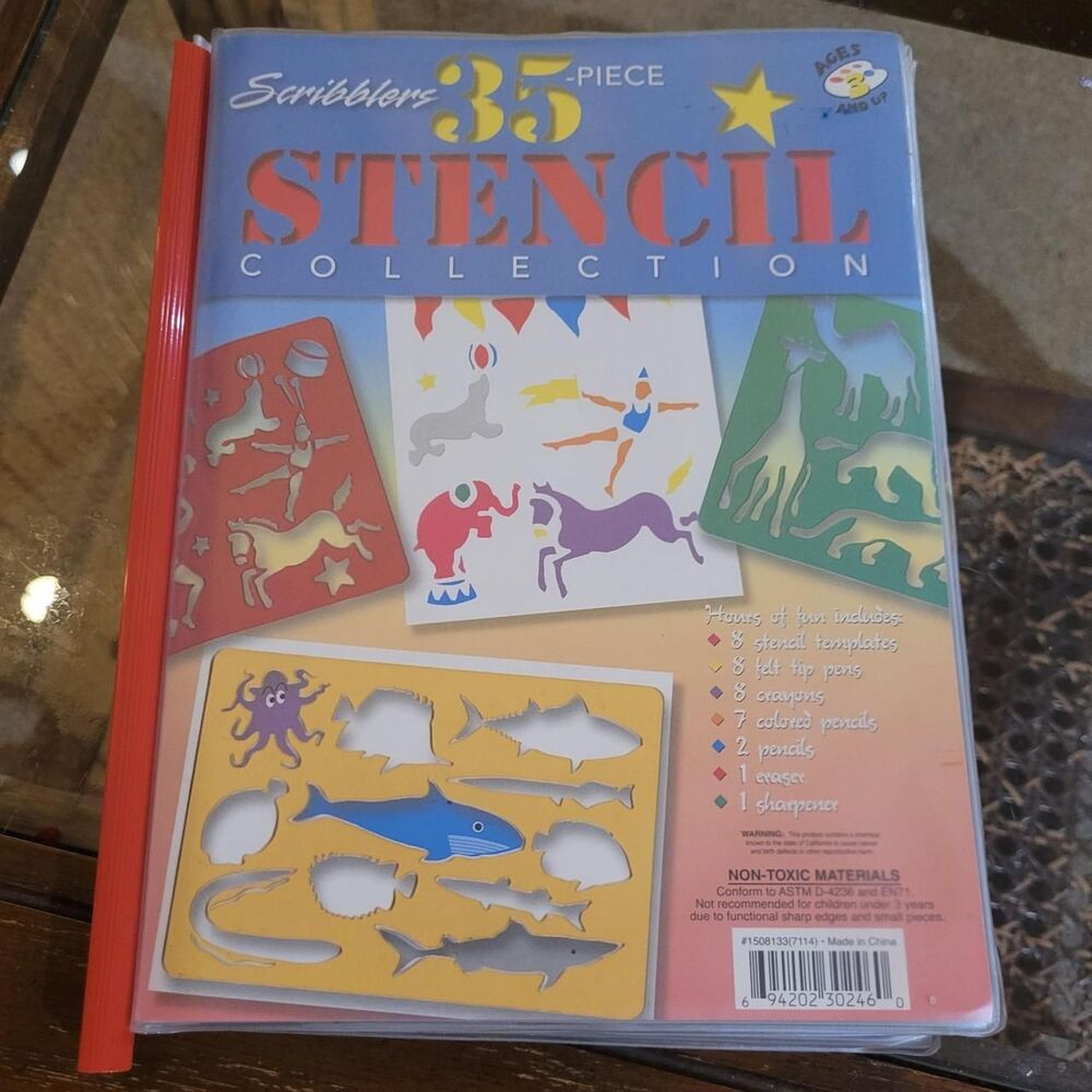 8 Stencils set